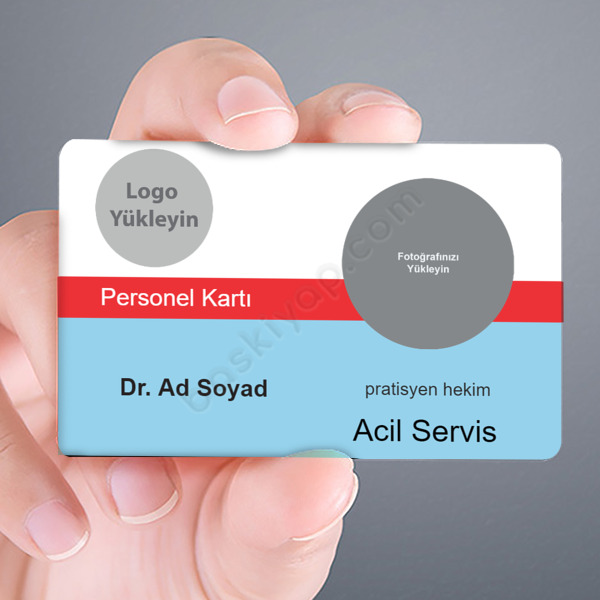 Personel Yaka Kartı online tasarla
