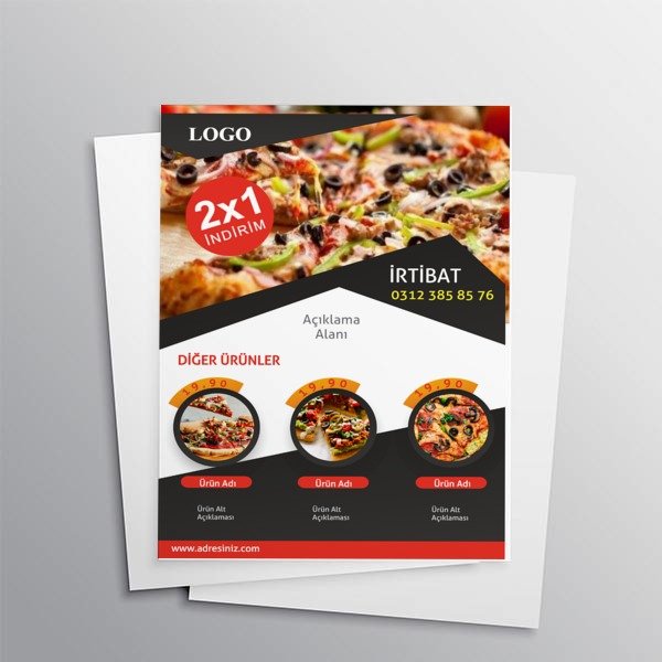 Pizza online tasarla