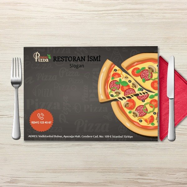 Pizzacı online tasarla