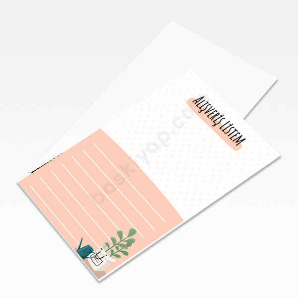 Planlayıcı 2 Unutmayınız Kartları online tasarla