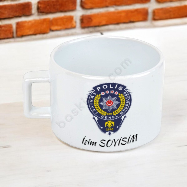 Polis Tasarım Fincan online tasarla