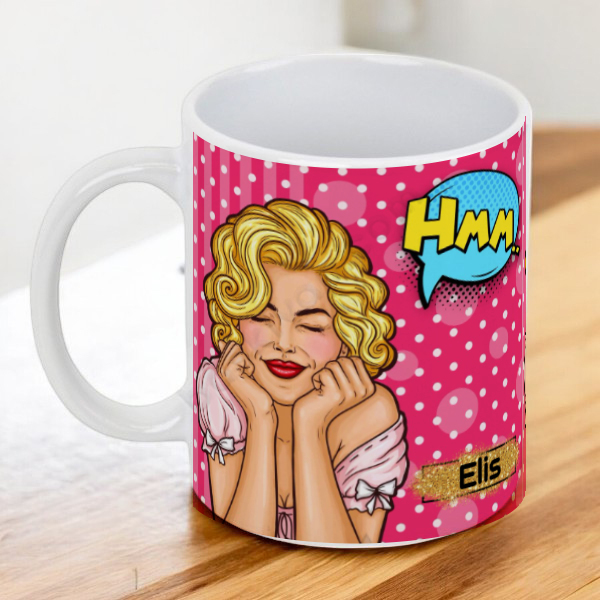 Pop Art Tasarımlı Kupa online tasarla