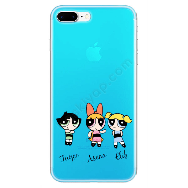 Powerpuff Girls Tasarım 4 Iphone 7 Plus Kılıf online tasarla