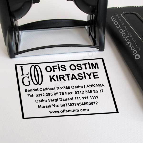 Profesyonel Kaşe 5211 Logolu Firma Kaşesi online tasarla