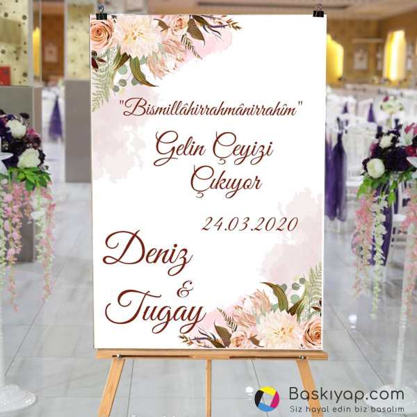 Pudra Çiçekli online tasarla