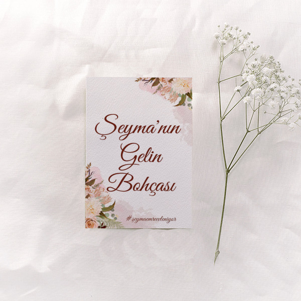 Pudra Çiçekli online tasarla