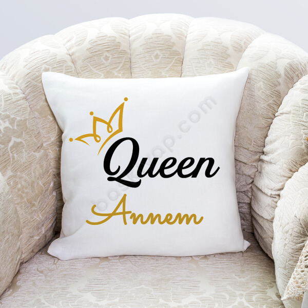 Queen Annem Tasarımlı Yastık online tasarla