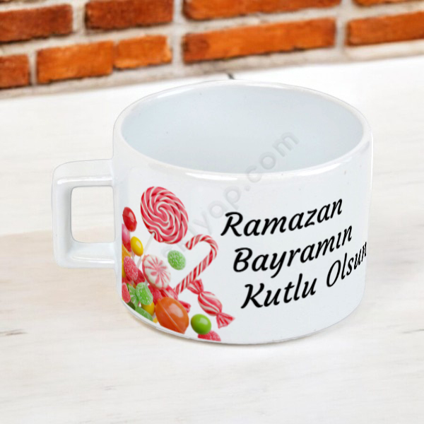 Ramazan Bayramı Tasarımlı Fincan online tasarla
