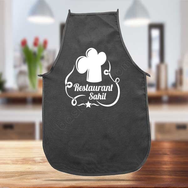 Restaurant Tasarım Mutfak Önlüğü online tasarla