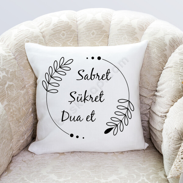 Sabret Şükret Dua Et online tasarla