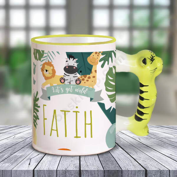 Safari Konsept Kaplan Kulplu Kupa online tasarla