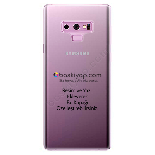 Samsung Galaxy Note 9 Kendin Tasarla Kılıf online tasarla