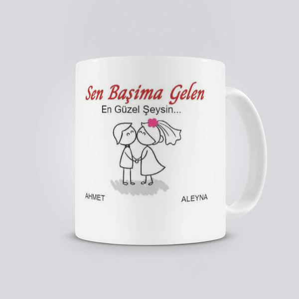 Sen Başıma Gelen En Güzel Şeysin online tasarla