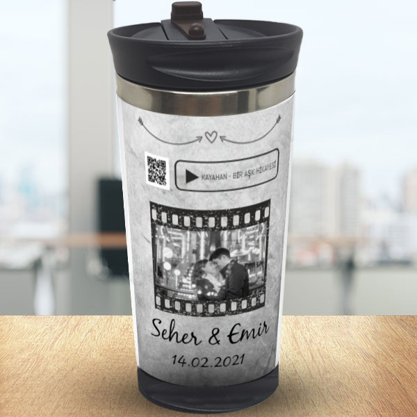 Sevgililer Günü Film Şeridi Tasarım Ternos online tasarla