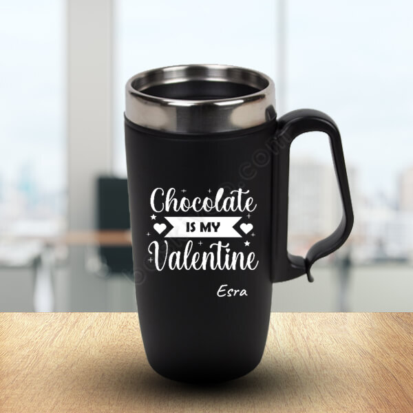 Sevgililer Günü Komik Tasarım Termos online tasarla