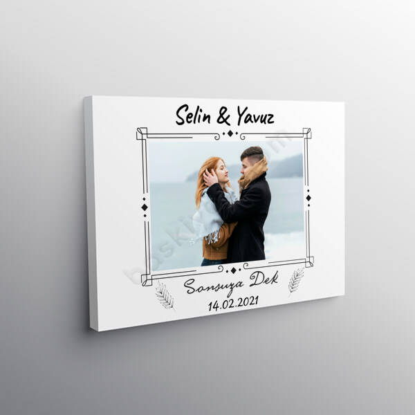 Sevgililer Günü Sonsuza Dek Tasarım 50X70 Kanvas Tablo online tasarla