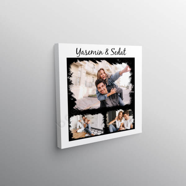 Sevgililer Günü Tasarım 30X30 Kanvas Tablo online tasarla