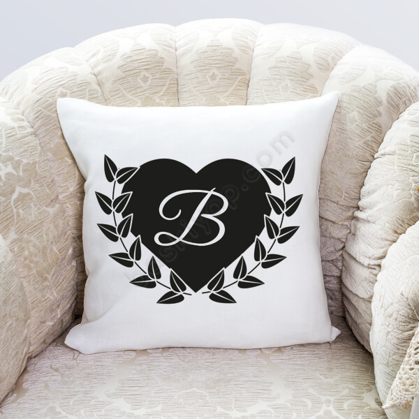 Sevgililer Gününe Özel Harfli Yastık Kılıfı online tasarla