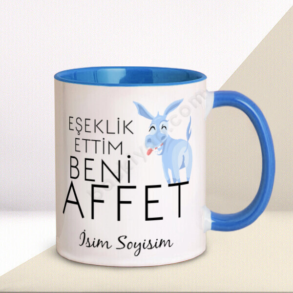 Sevimli Beni Affet Kupa Bardak online tasarla