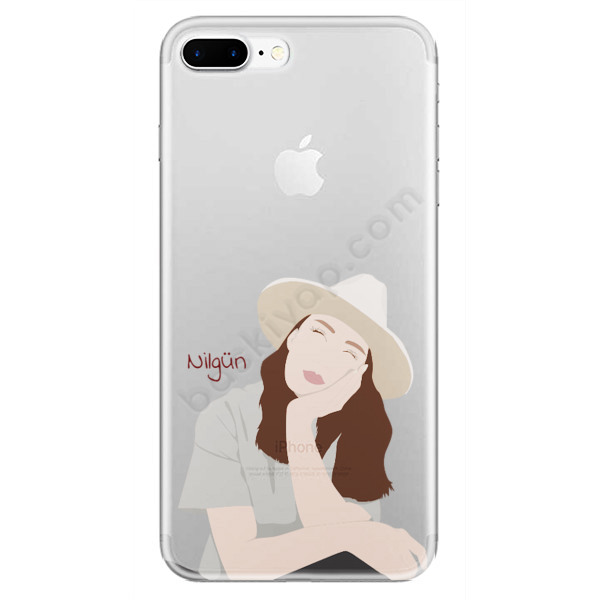 Sevimli Kız Tasarımlı Iphone 7 Plus Kılıf online tasarla