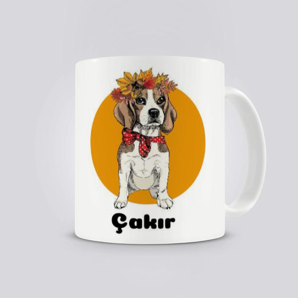 Sevimli Köpek Kupa Bardak online tasarla