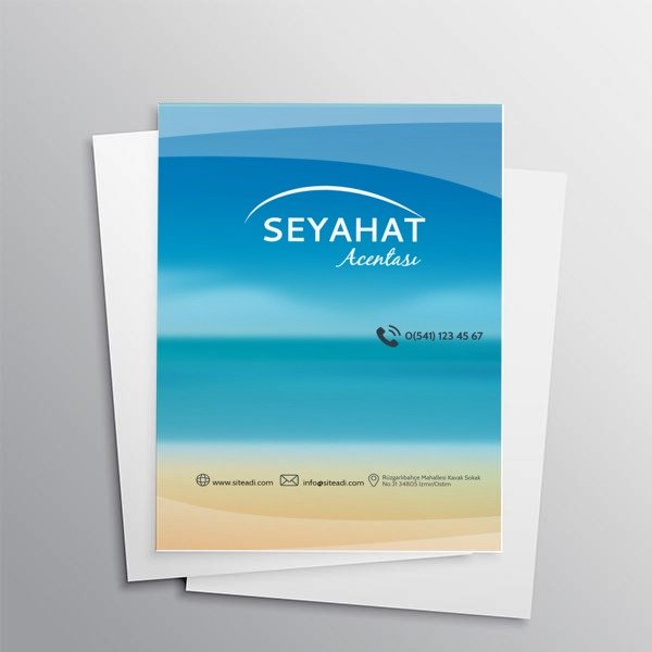 Seyahat Acentesi online tasarla