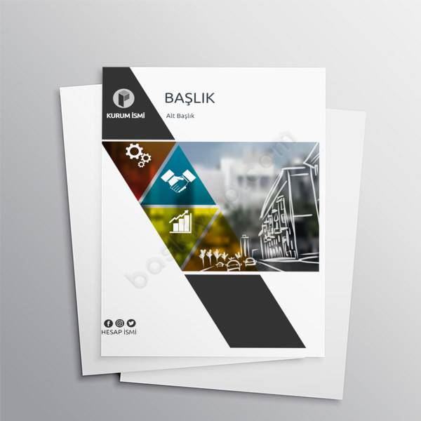 Sigorta Firması A4 Broşür Tasarımı online tasarla