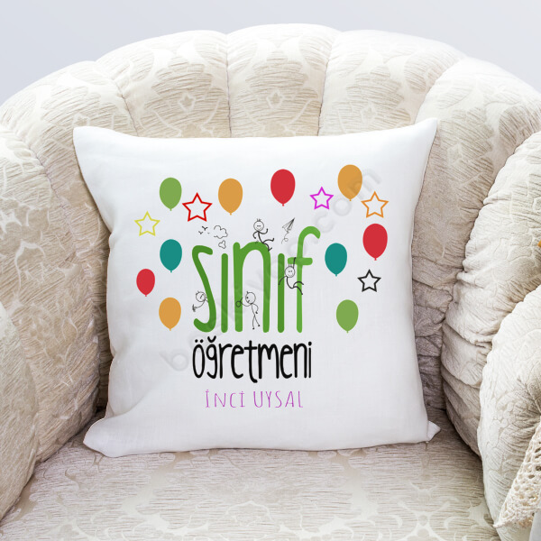 Sınıf Öğretmeni 2 Tasarım Yastık online tasarla