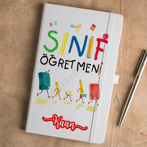 Sınıf Öğretmenlerine Özel Beyaz Ajanda online tasarla