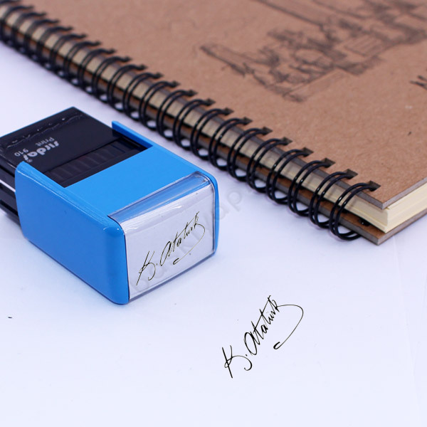 Sırdaş 910 Atatürk İmza Kaşesi online tasarla