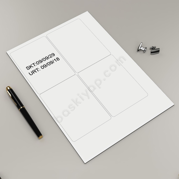 Son Kullanım Tarihi Etiketi online tasarla