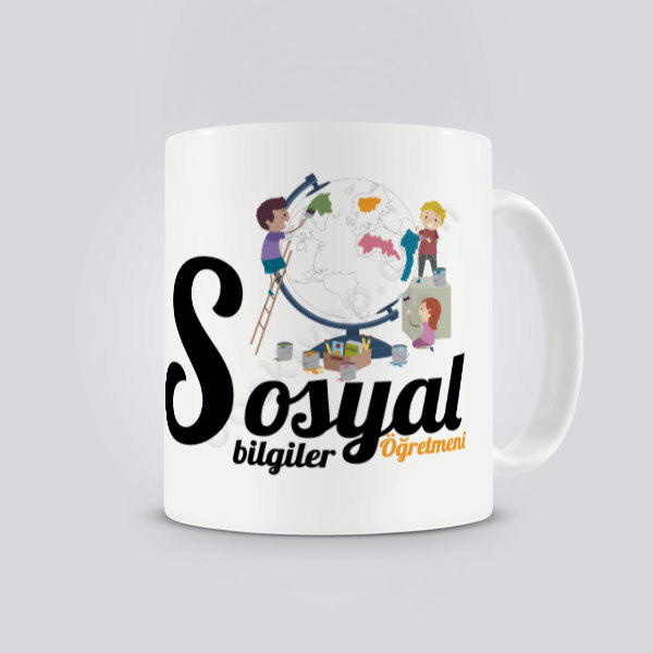 Sosyal Bilgiler Öğretmen Kupa online tasarla