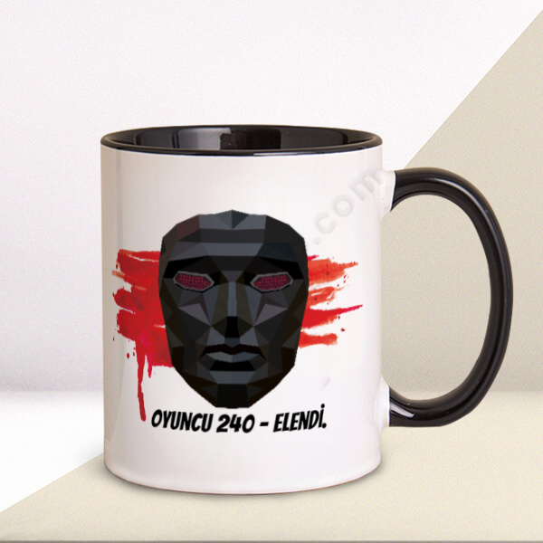 Squid Game Tasarımlı Kupa Bardak 2 online tasarla