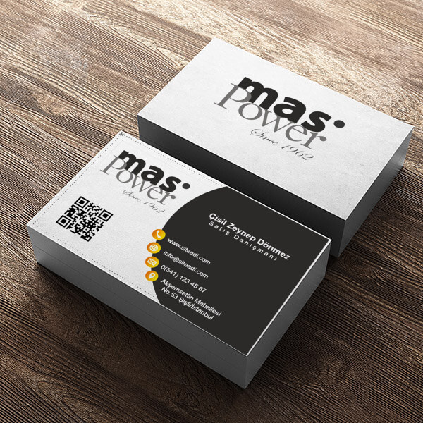 Standart Kartvizit online tasarla