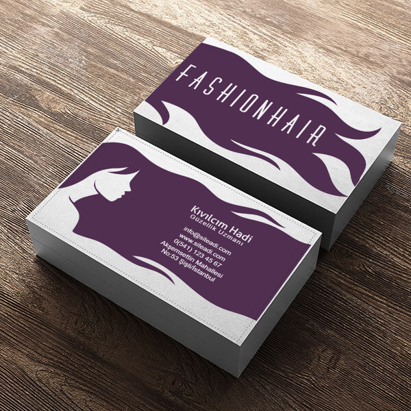 Standart Kartvizit online tasarla