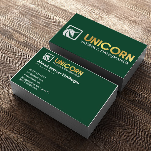 Standart Kartvizit online tasarla