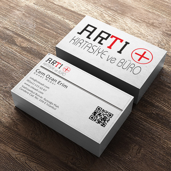 Standart Kartvizit online tasarla