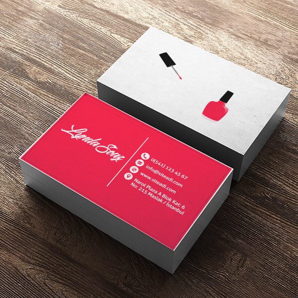 Standart Kartvizit online tasarla