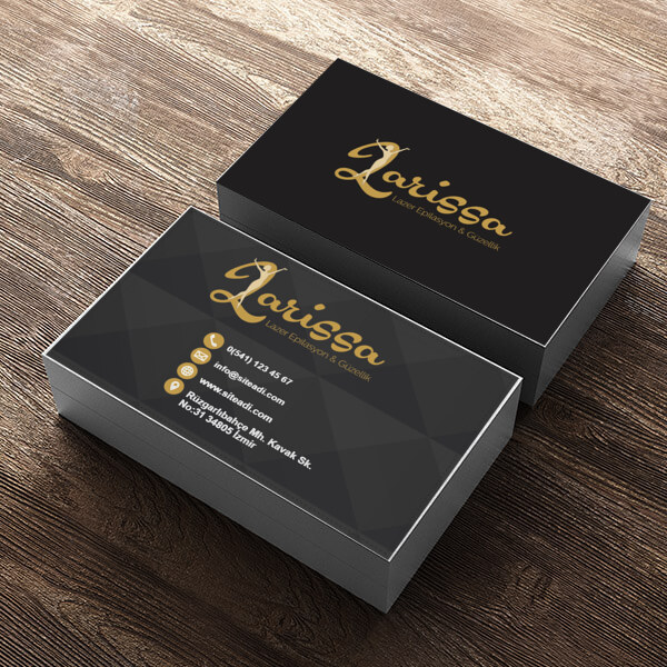 Standart Kartvizit online tasarla