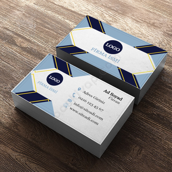 Standart Kartvizit Tasarımı online tasarla