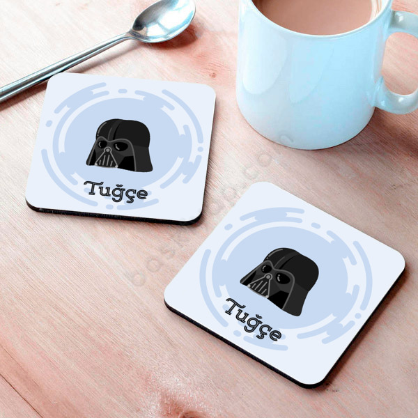 Star Wars Tasarım Bardak Altlığı online tasarla