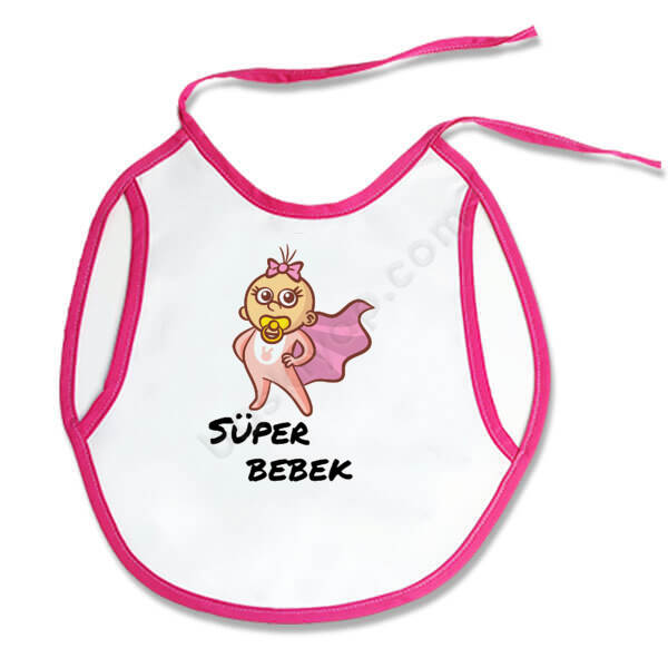 Kişiye Özel Bebek Mama Önlüğü (Kız)