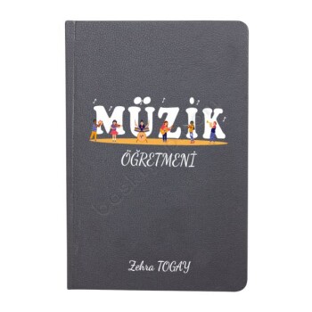 2026 Müzik Öğretmeni Tasarımlı Kendin Tasarla Ajnda online tasarla