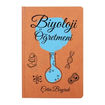 2026 Tarihli Biyoloji Öğretmeni Tasarımlı 17X24Cm Ajanda online tasarla