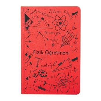 2026 Tarihli Fizik Öğretmeni Tasarımlı 17X24Cm Ajanda online tasarla