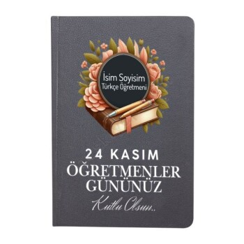 24 Kasım Öğretmenler Günü Baskılı Ajanda online tasarla