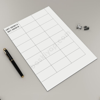 24 Parça Son Kullanım Tarihi Etiketi online tasarla