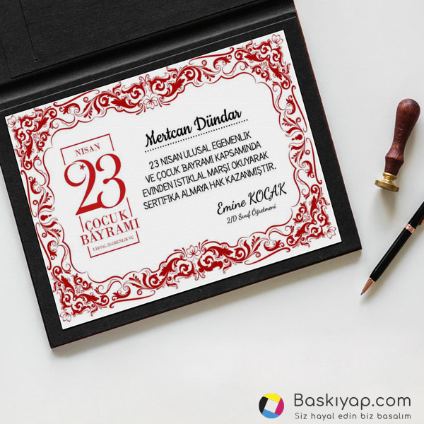 23 Nisan online tasarla