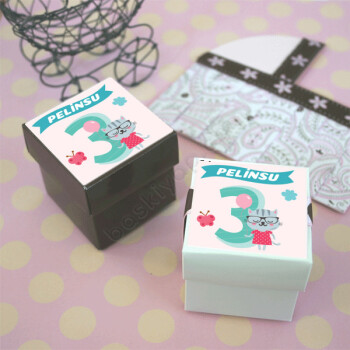 3 Yaş Doğum Günü Süsü online tasarla