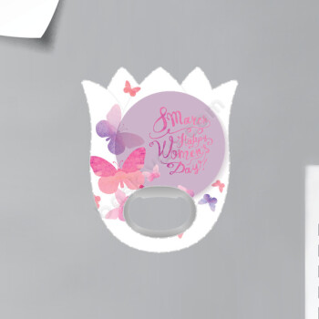 8 Marta Özel Lale Magnet Açacak online tasarla